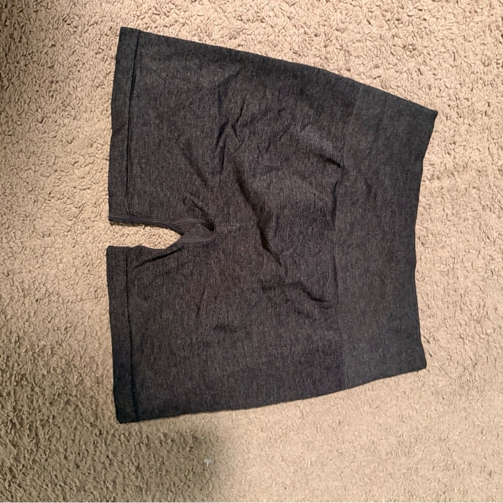 Gym shorts with butt scrunch
